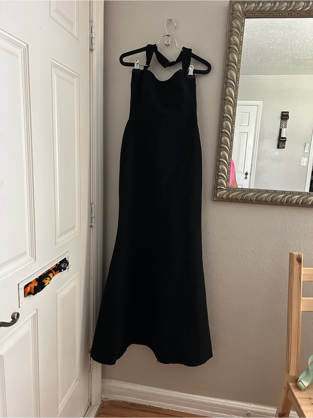 Jill Stuart Black Halter Maxi Dress